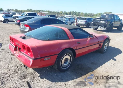 1984 Chevrolet Corvette из США, поврежденный, VIN LOT-1-44579218